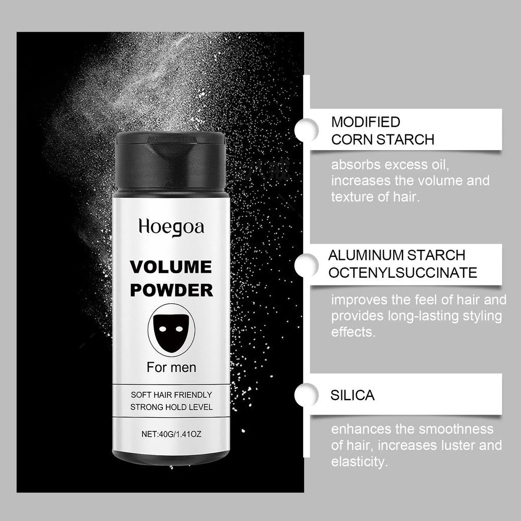 Instant Volume Hair Powder for Men
